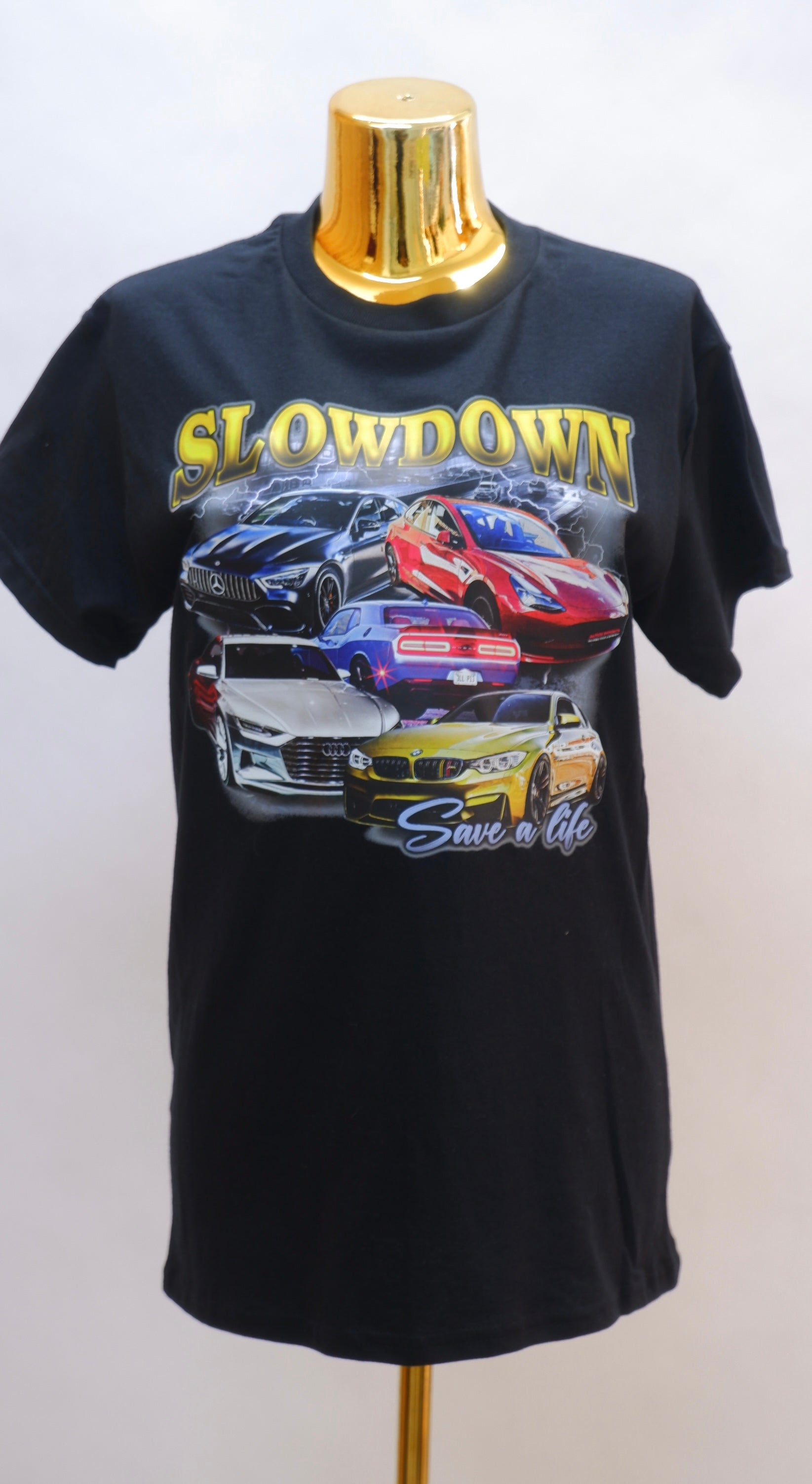 Slow Down Save A Life Graphic Tee