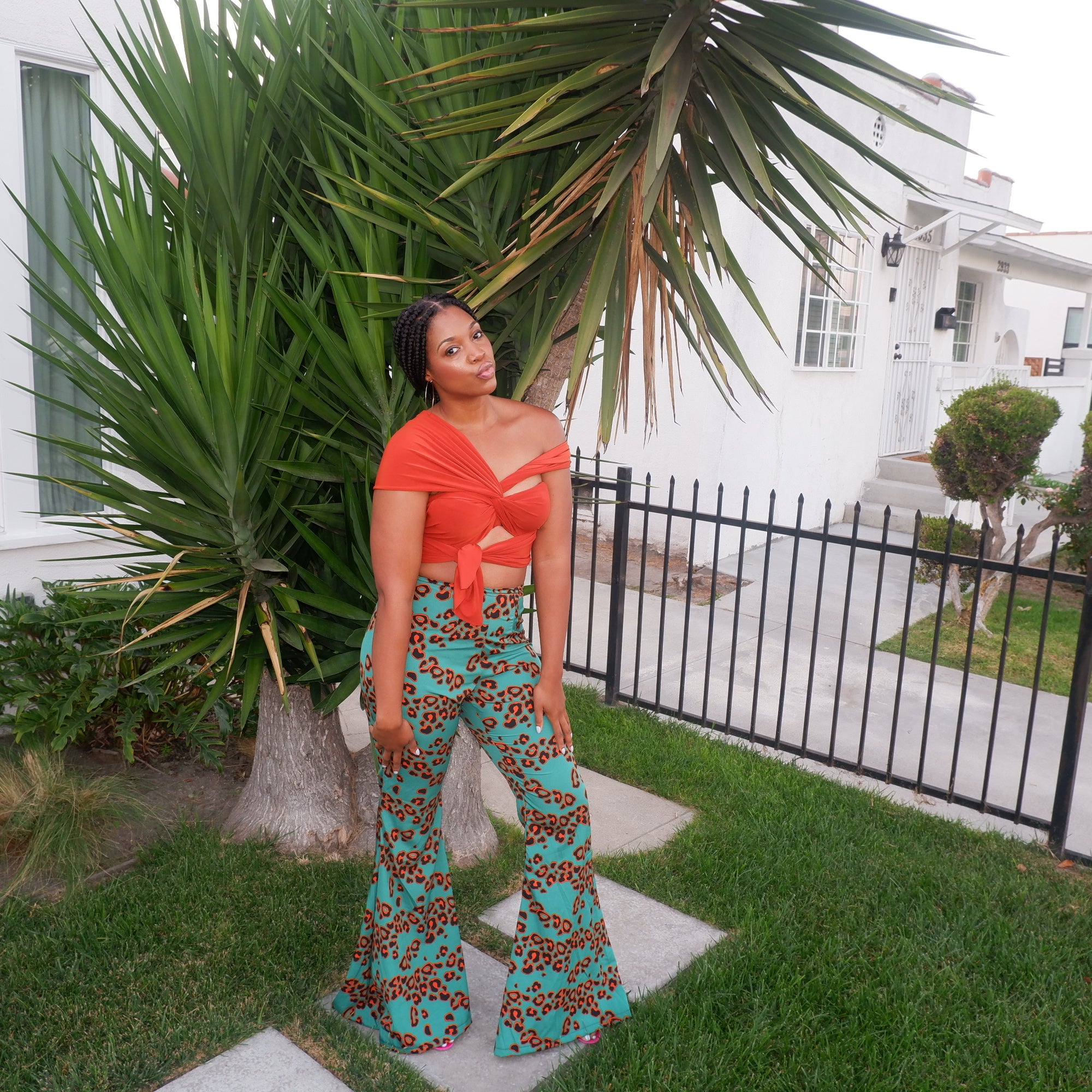 Leppy bell bottom pant