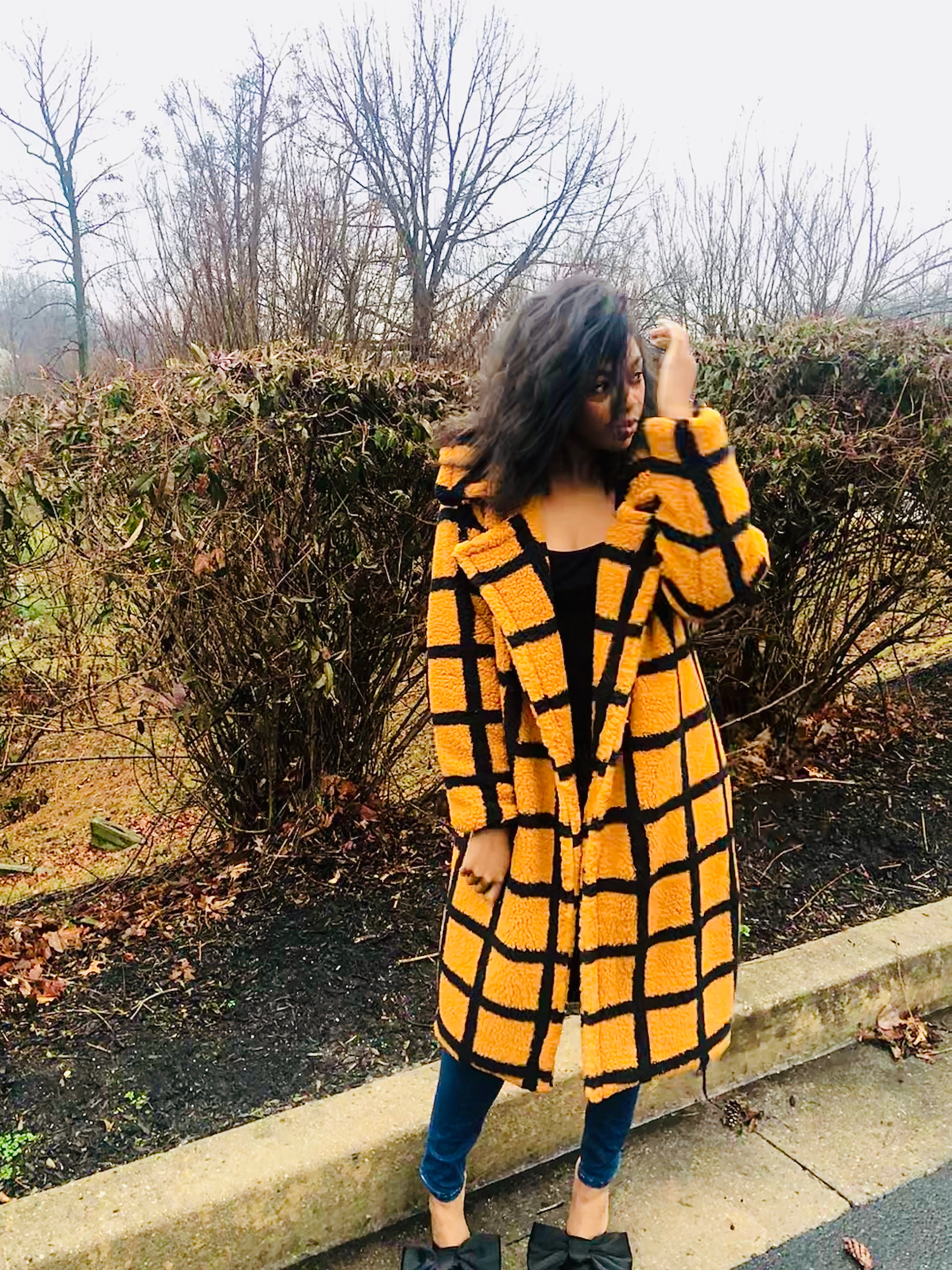 Teddy Bee Coat Long